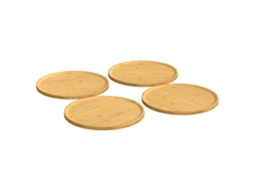 Pizza Plate, Pizza Plates Vidaxl Marrom Bambu (n/a)