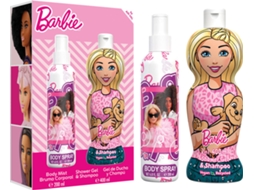 Coffret BARBIE Spray Corporal + Gel de Duche (200 + 400 ml)