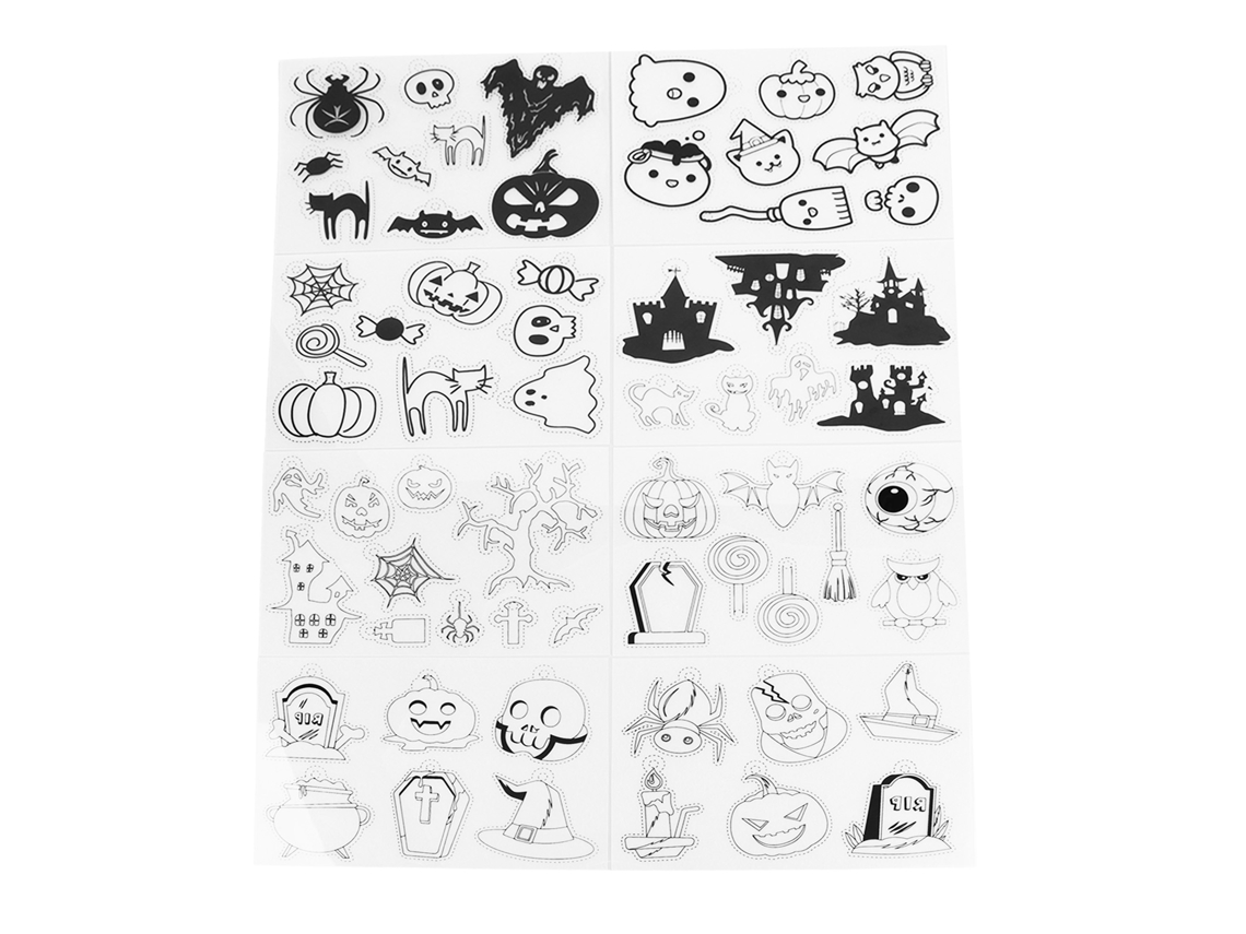Laxiscreed Kit De Decorações Halloween Penduráveis Em Papel Com Gatos, Abóboras, Bruxa E Hulk, 5 Peças
