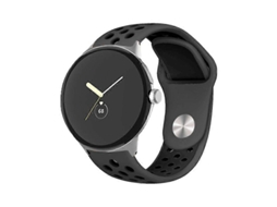 Pulseira De Silicone Bicolor Com Fecho Invertido Para Google Pixel Watch