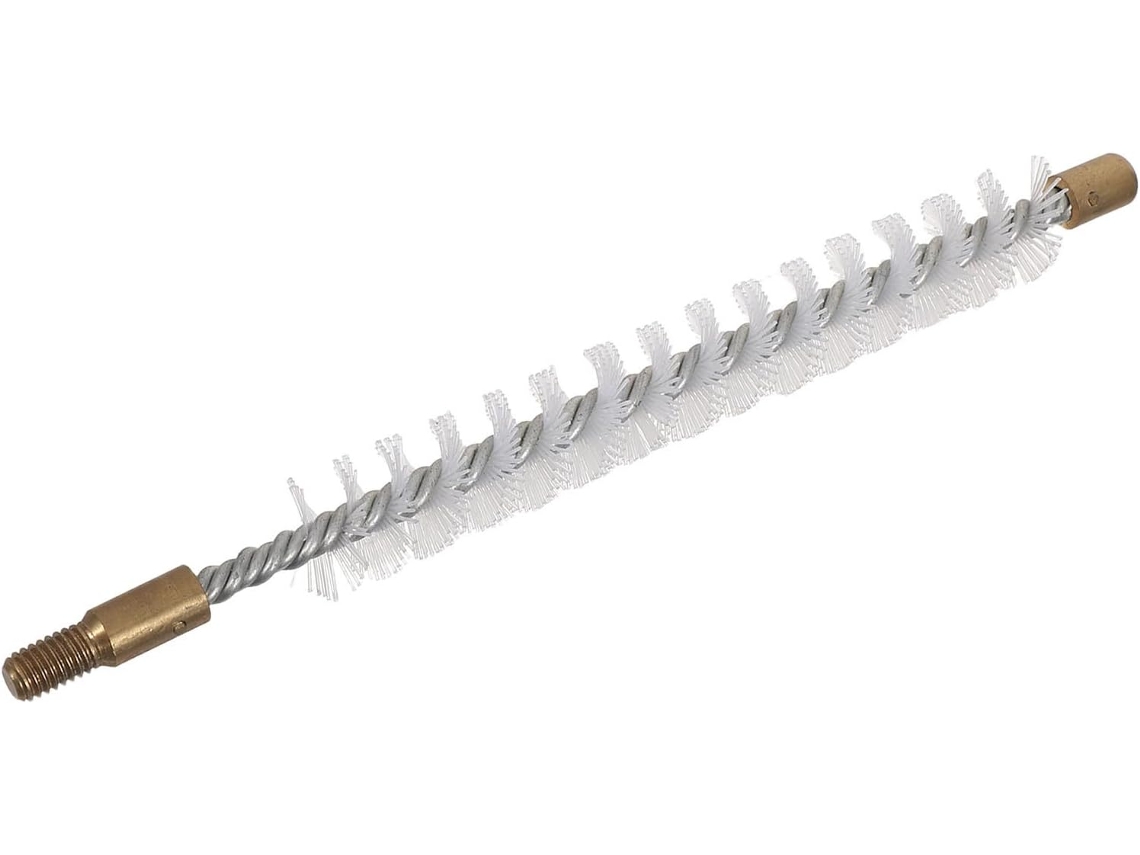 Escova De Nylon Para Limpeza Tubos Cobre, Branca