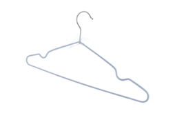Cabides de Plástico Antideslizantes Sin Marcas para Ropa Pesada Seca/mojada Azul