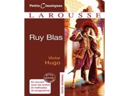 Livro Ruy Blas de Victor Hugo e Larousse (Francês)