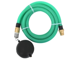 Vidaxl Mangueira De Sucção Com Conectores De Latão 1,1" 25 M Pvc Verde