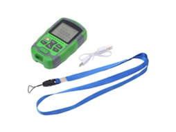 Medidor de Potência Óptica Fibra 70~+10dBm 10 Onda Tester Recarregável | S/MARCA