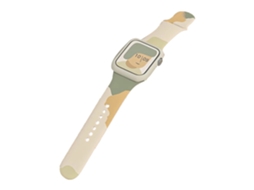 Cinto de Silicone impresso para Apple Watch Série 6/7, liberação rápida | EOOCOO
