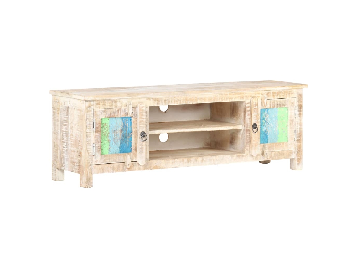 Tv Cabinet, Tv Cabinets Vidaxl Multicolor Madeira (n/a)