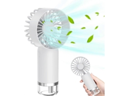 Ventilador Portátil Com Função De Névoa - 3 Velocidades