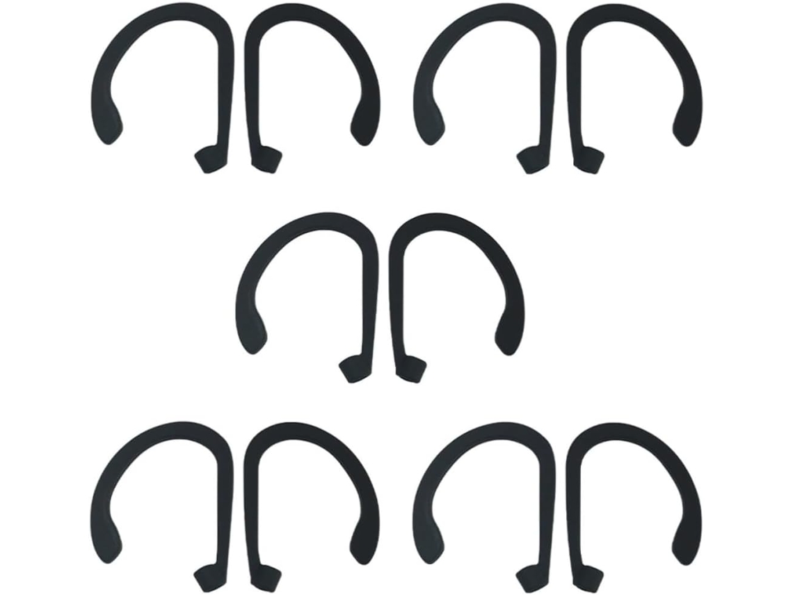 Ibasenice Acessórios Écouteurs Sans Fil 5 Pares De Crochê Em Silicone Anti - Derrapantes, Projetados Para