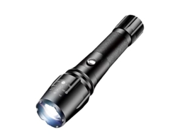 Lanterna Led P50 Recarregavel Big Gear Caminhadas/emergencia Preto Yizhood