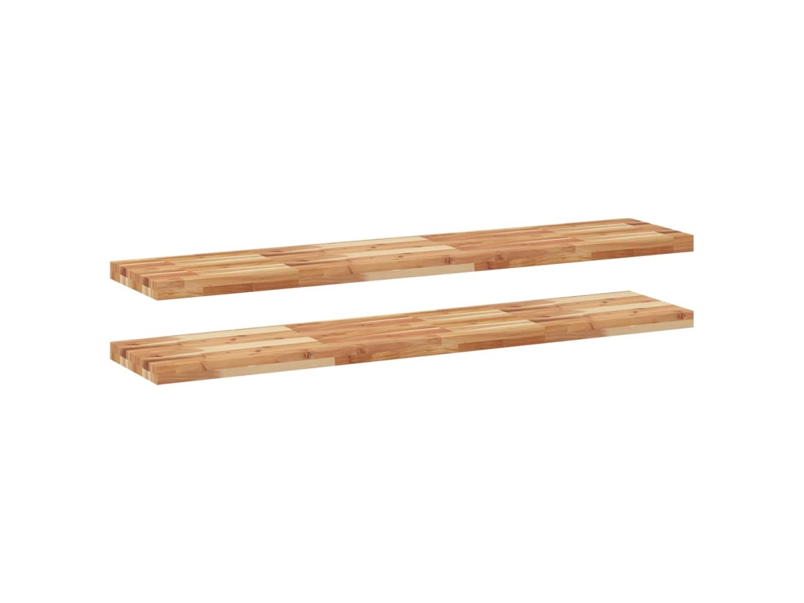 Floating Shelf, Floating Shelves Vidaxl Marrom Madeira De Acácia (120 X 30 X 4 Cm)