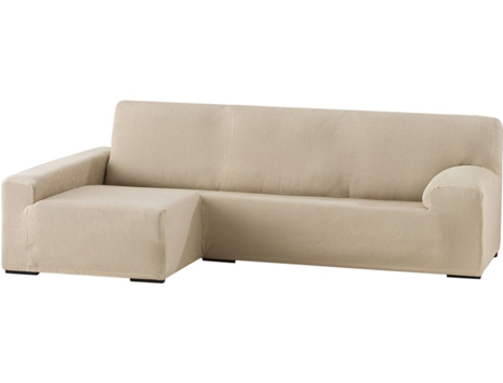 Capa Chaise Longue  Ulises Bege (Braço Esquerdo Longo - 250 - 310 cm)