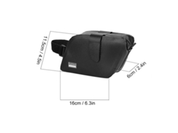BOLSA BUSINESS de selim para bicicleta à prova d'água baixo assento armazenamento ferramentas ciclismo S/MARCA
