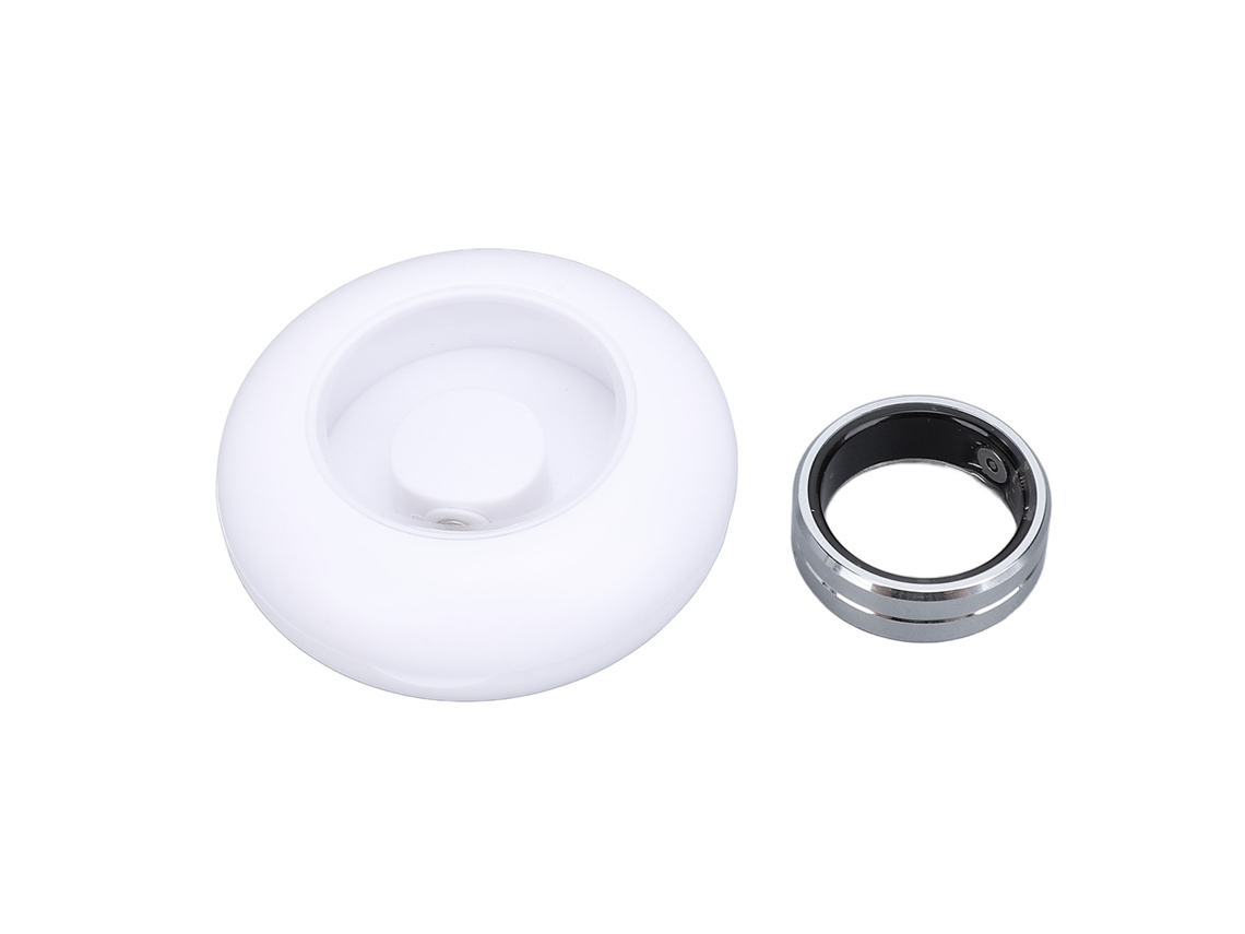 Anel Fitness Elegante Leve IP68 à Prova D'água Rastreador de Sono Passo Prata 10 S/MARCA