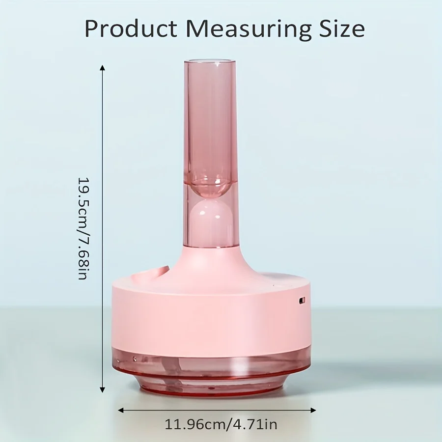 (rosa) Difusor De Aromas Recarregável De 1200mah E 280ml, Umidificador De Ar.