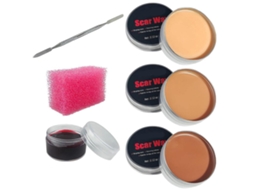 Dentes Falsos De Vampiro Laxiscreed Para Cosplay E Halloween, 19mm, Ideal Para Um Visual Assustador E Autêntico