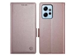 Capa De Couro À Prova De Choque Df-010 Para Xiaomi Redmi Note 12 4g