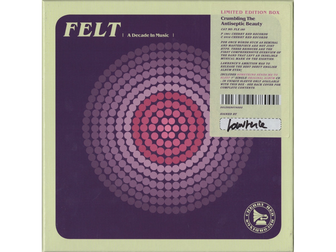CD Felt - Crumbling The Antiseptic Beauty