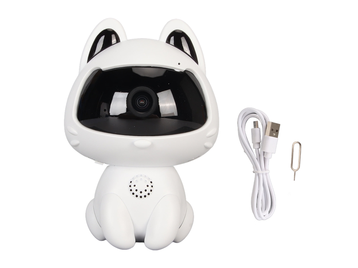 Monitor De Bebê Wifi Sem Fio 2mp 1080p Visão Noturna Ir Câmera Ip Com Talk 2 Vias Para App V380pro