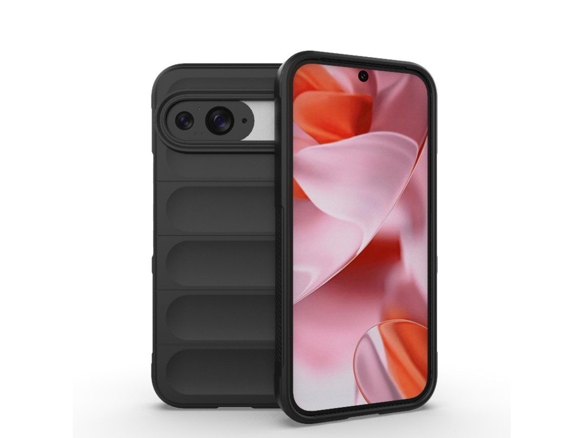 Capa De Silicone Para Google Pixel 9 (preta) Gertiz