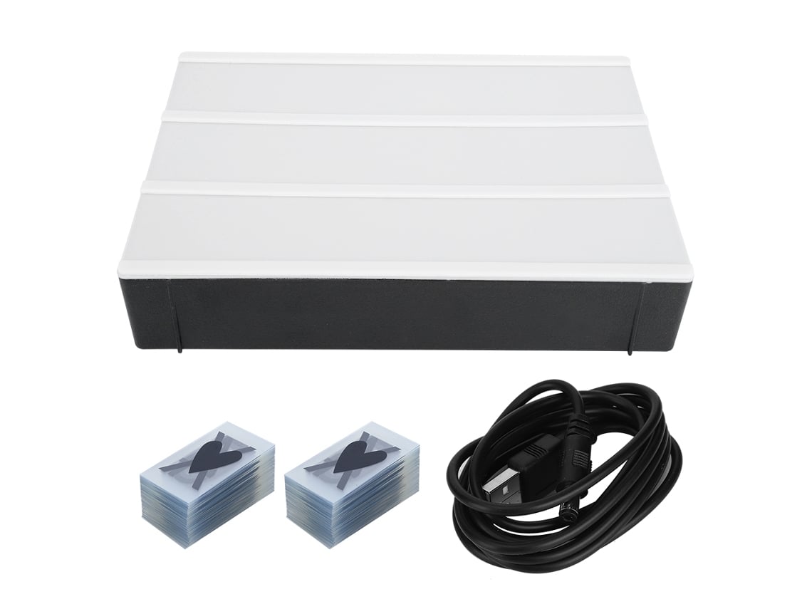 2026 caja de Luces Led Con Letras Diy Moda Simple A4, Decoración Combinada, Lámpara Con Cable Usb