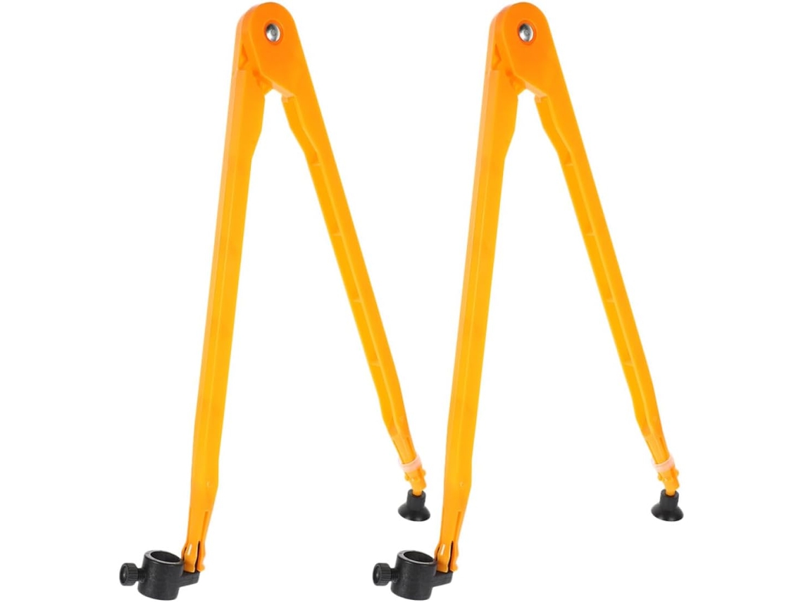 Conjunto de 2 Compassos Grandes Plástico Amosfun para Desenho Círculos, Ferramenta Educacional Circular, Compa