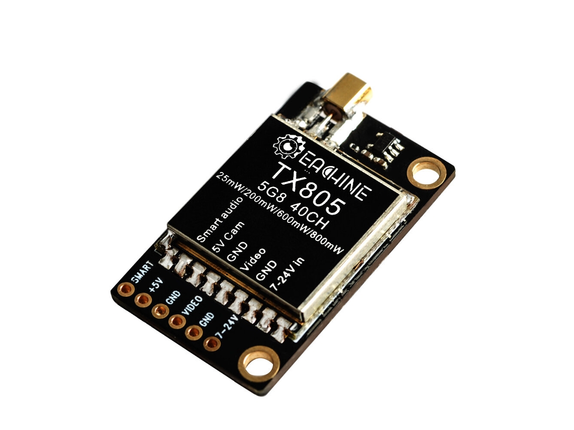 Rp sma Fêmeaeachine Tx805 Vtx 5.8ghz 40ch 25 800mw Display Led Osd Pitmode Smart Audio 30.5mm Drones Rc MDUG
