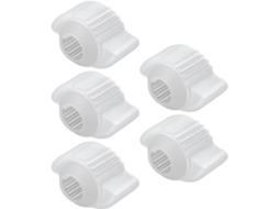 Conjunto De 5 Capas Maçaneta Luminosas Em Silicone Macio Para Segurança Infantil, Com Aderência Confortável, Ideais Para
