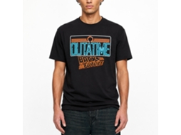 Rockinstone Back To The Future Movie Neon Black Adult T-shirt Size:xxl