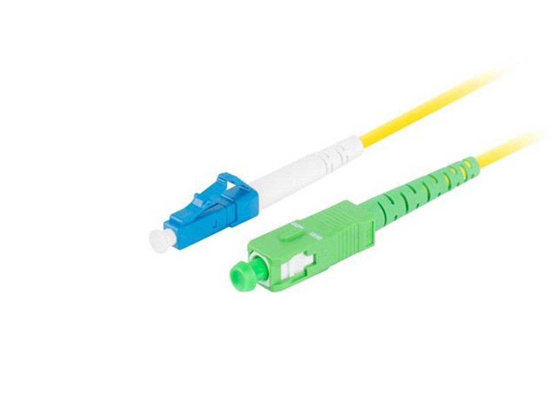 Patchcord Fibra Óptica Sm Lc Upc Sc Apc Simplex Lszh G657a1 LANBERG