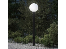Vidaxl Luminária De Poste Com Tomada, 120 Cm, Preta, Ip44