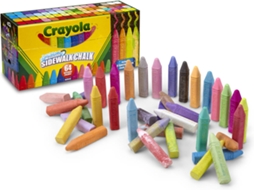 Giz CRAYOLA Washable Sidewalk (Multicor - 64 un)