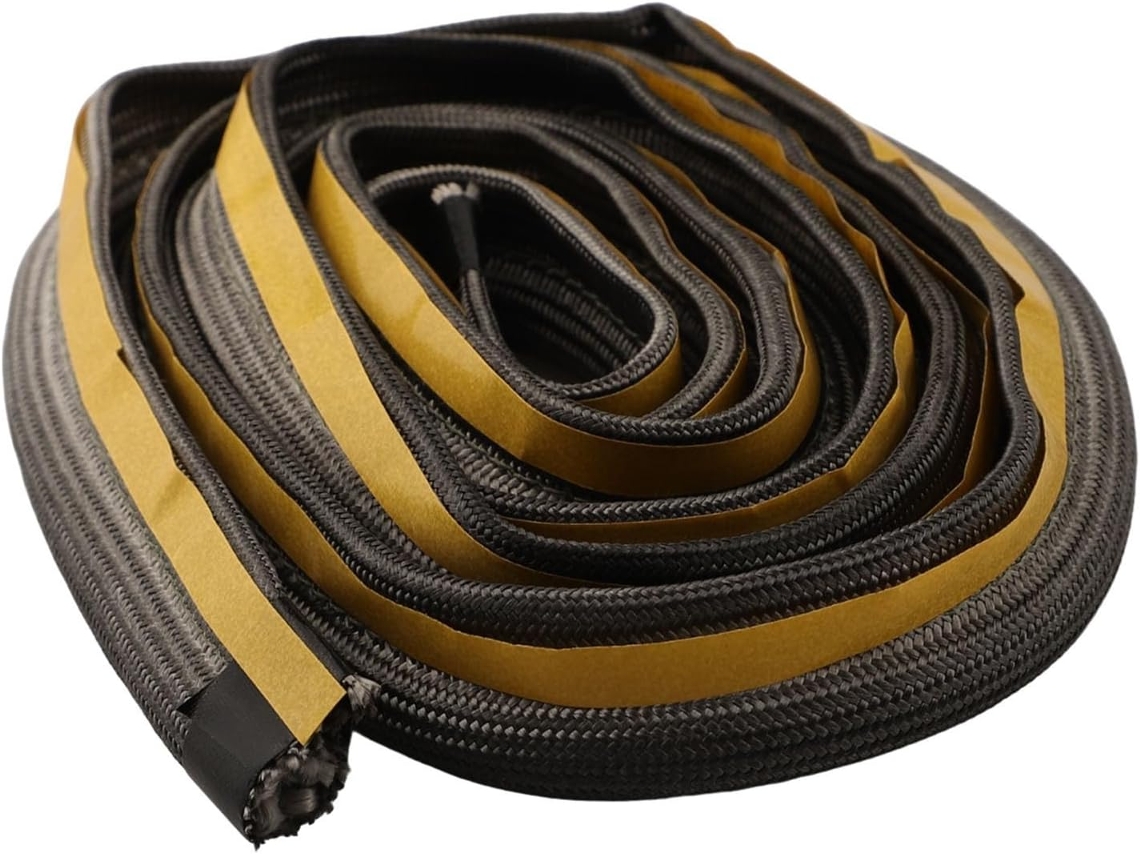 Porta (2 Juntas De Chaminé, Corda De Fogão, Fibra De Vidro, Plana Para