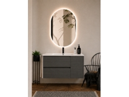 Móvel De Casa De Banho Com Lavatório Origenbath Itaca Sem Espelho 120x45 Cm 1 Cuba Grafite