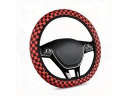 Capa Universal para Volante de Carro HENTEN HOME para Diâmetro de 38 Cm Antiderrapante e Absorvente de Suor (vermelho)