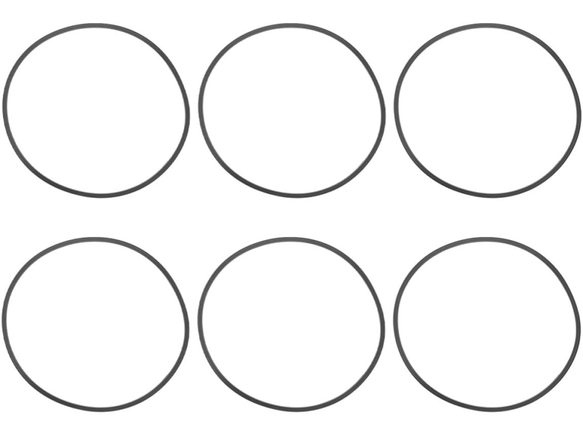Anéis De Plástico Para Banquetas De Bar, Conjunto De 6, Proteção Antiderrapante E