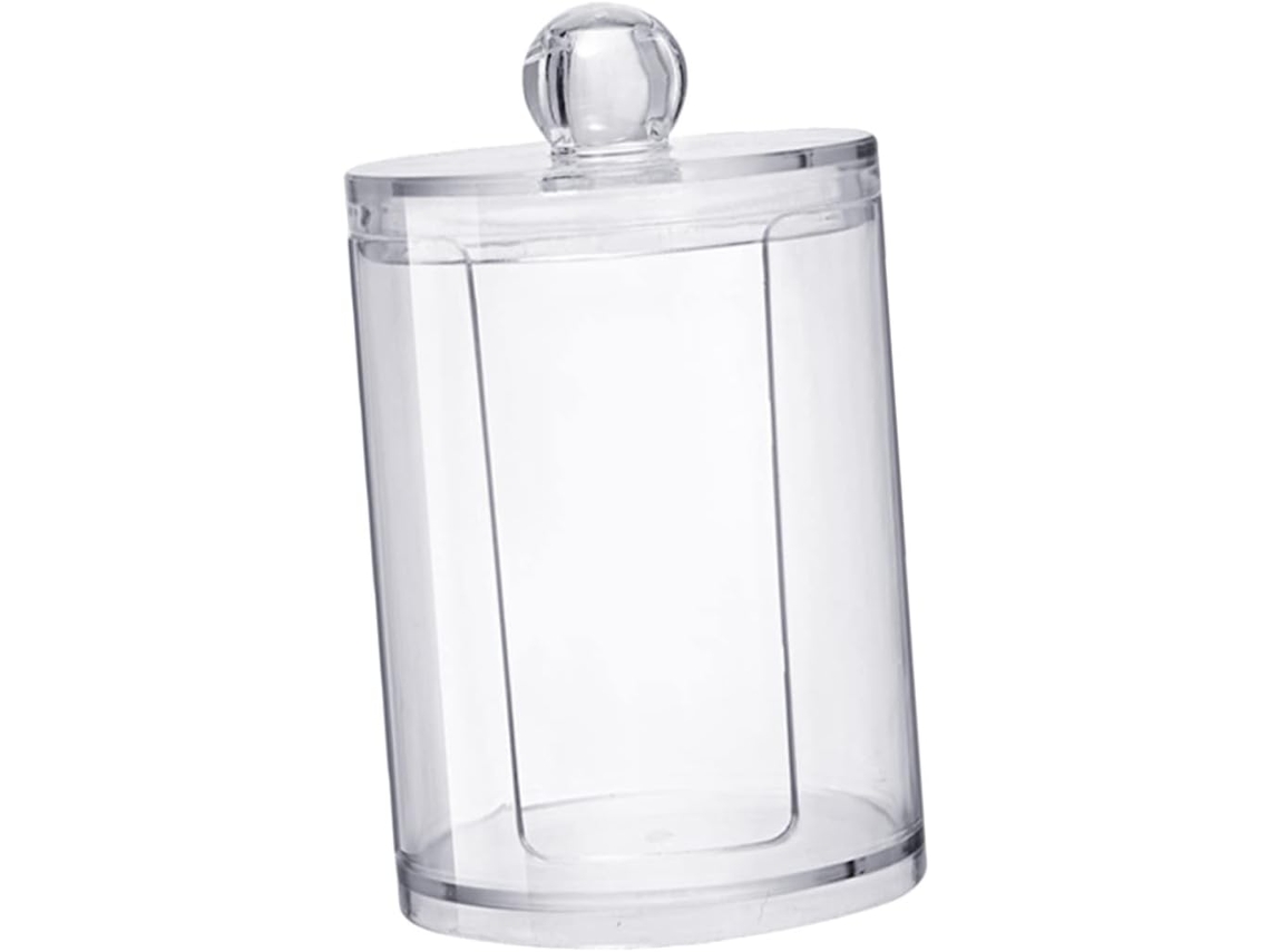 Porta Absorventes Transparente Com Compartimento Para Cosméticos, Organizador Compacto E Leve Para M Gokoco