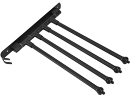 Barra De Toalha Giratória Yosoo Health Gear, Em Aço Inoxidável, Com Braços Articulados De 180 Graus, Suporte De Parede