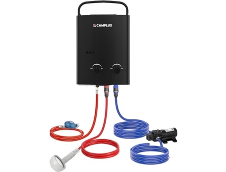 Ay132Bp43-De Aquecedor de Agua a Gás com Bomba de Agua 5L/Min Gás Butano-Propano CAMPLUX