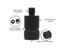 Conector Rápido Alarme Pesca Carpa Magnético
