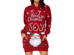 Laxiscreed Pijamas De Natal Deer Para Crianças 4-5 Anos Com Gola Redonda E Estampa Divertida