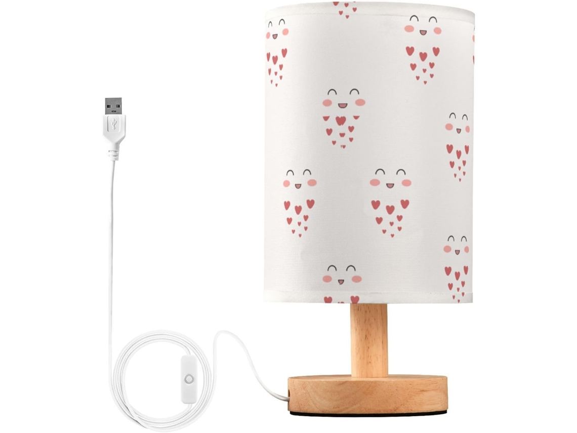 Luminária De Leitura Junzan Com Símbolos Românticos Para Bebês, Luz Noturna Com Usb, Luz Noturna Para Banheiro