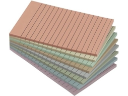 Notas Adesivas 10 X 15 Cm - Cadernos De Notas Gelados - 8 Folhas - 280 Fólios - Eficiência Para Escritório E Casa - Notas Adesivas