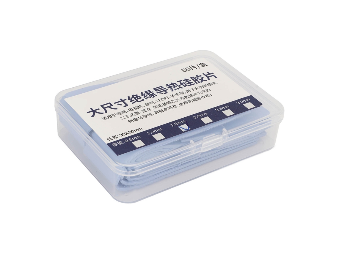 Laxiscreed Pads De Silicone Térmico Para Cpus De Portáteis, Resistentes Ao Calor E Choques