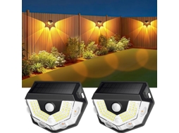 Luzes Solares Em Forma De Rosa 5 Unidades, 75cm