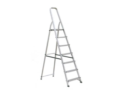 Escalera aluminio 7 peldaños hogar en131