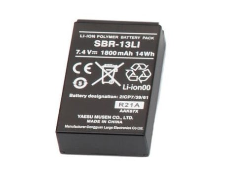 Bateria de Lítio STANDARD HORIZON Sbr-13Li Vhf Hx870E/Hx890E