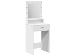 Conjunto 1 Vaidade Vidaxl Branco Derivados De Madeira (50 X 41 X 135 Cm)