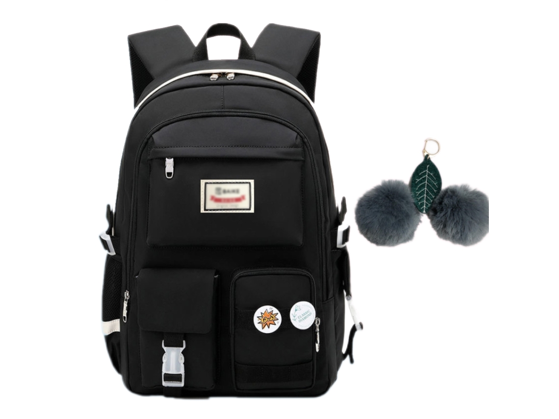 Mochila Escolar para Meninas Oxford À Prova D'água com Compartimento para Notebook 15,6"