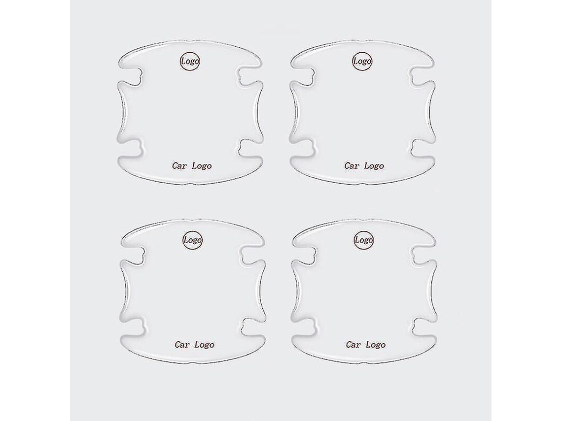 Adesivo De Porta Para Carro Com Palavras, Material Borracha, Posicionamento Porta E Linha De Cintura, Modelo Hb-door Handle Stickers Para Lexus